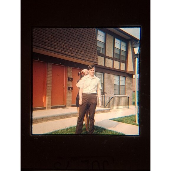 Vintage Family Vacation Slides 31 From 1973-1975 Christmas Lion Country Beach - Picture 14 of 16